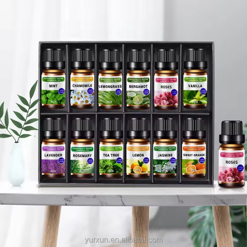 Essential Oil Bundle Manufacturer - Private Label 12x10ml Custom Scents