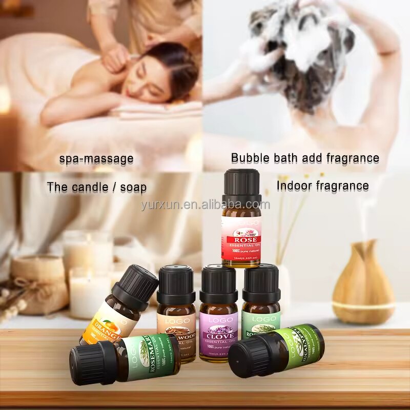 Essential Oil Bundle Manufacturer - Private Label 12x10ml Hotel Spa