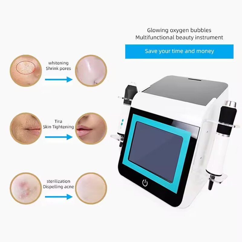 Exfoliating Bubble Machine Manufacturer - Three in One Portable Oxygen Skincare