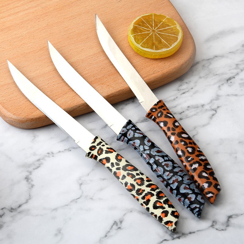 Paring Knife Factory - OEM Tiger Print Handle Kitchen