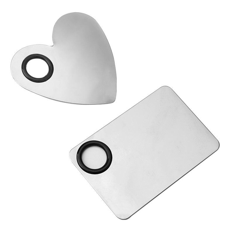 Makeup Spatula Factory - OEM Rectangle Steel Spatula