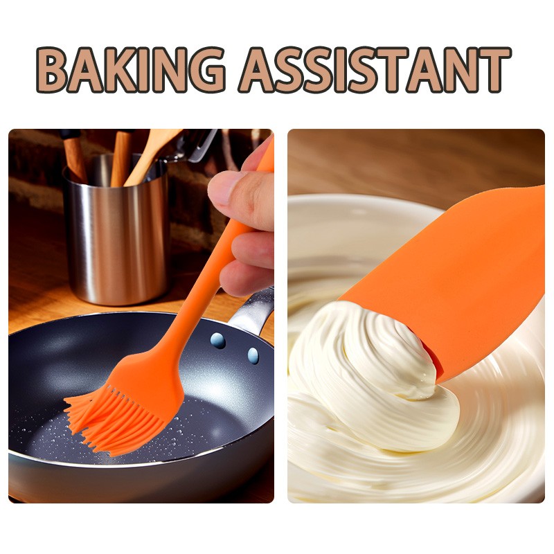 Silicone Spatula Set Factory - OEM 6 in 1 Baking Tools