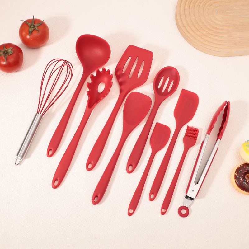 Kitchen Utensils Set Manufacturer - OEM Silicone Spoon Set