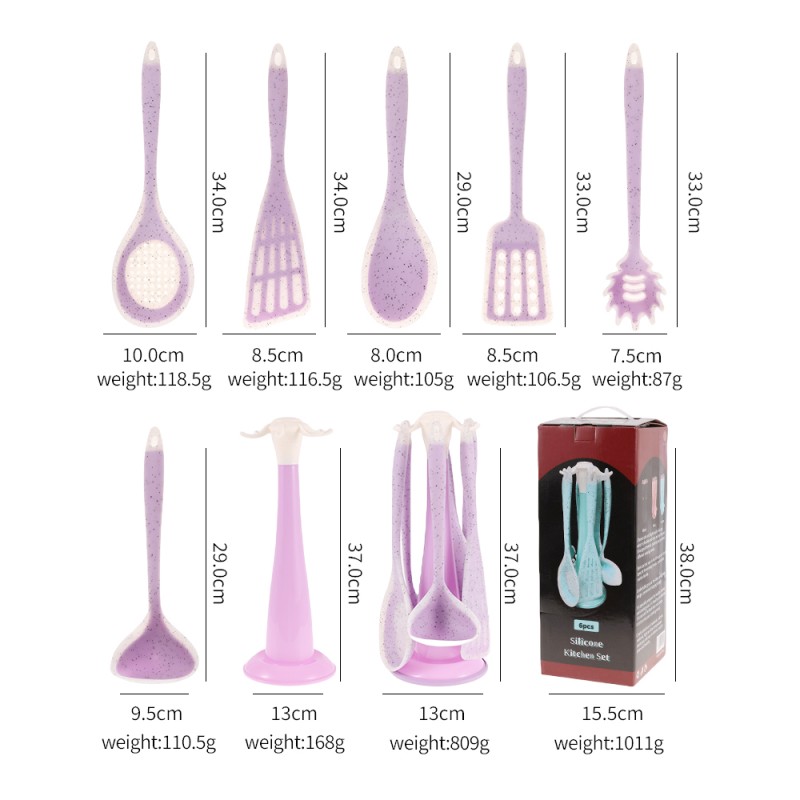 Kitchenware Set Factory - OEM Transparent Silicone Set