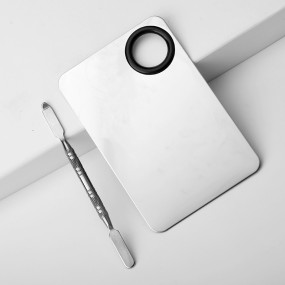Makeup Spatula Factory - OEM Rectangle Steel Spatula