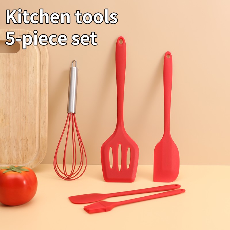 Cooking Tools Manufacturer - OEM 5-Piece Silicone Set