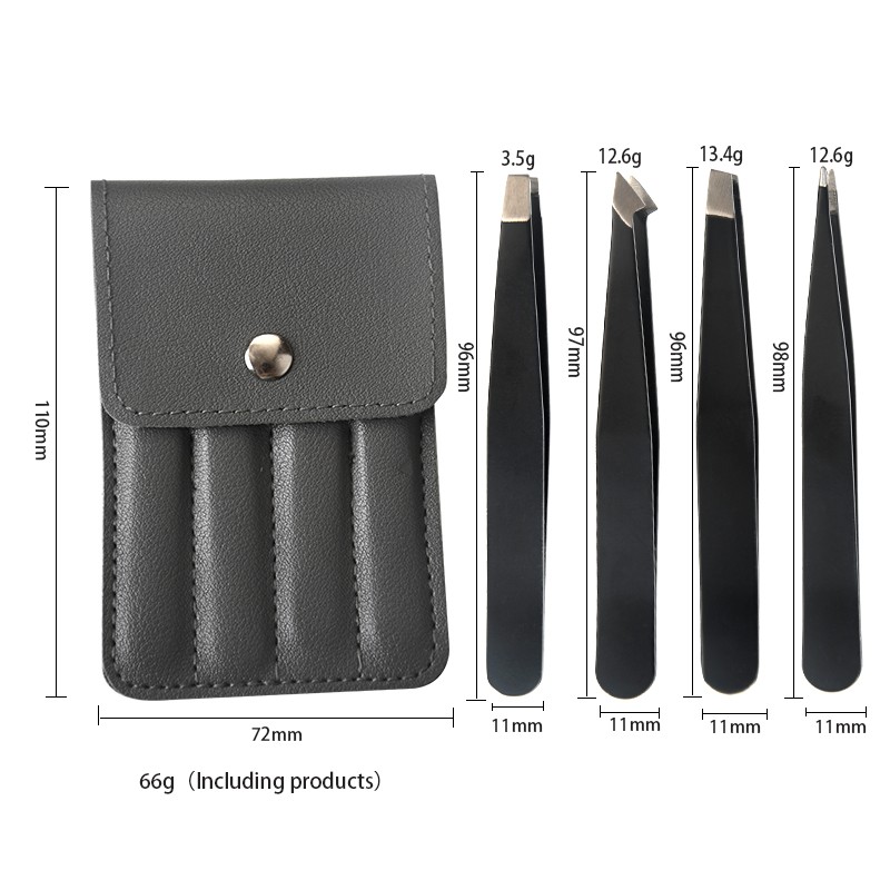 Tweezer Set Factory - OEM 4 Pack Beauty Set