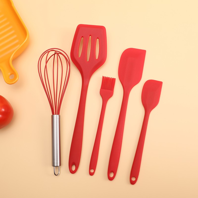 Cooking Tools Manufacturer - OEM 5-Piece Silicone Set