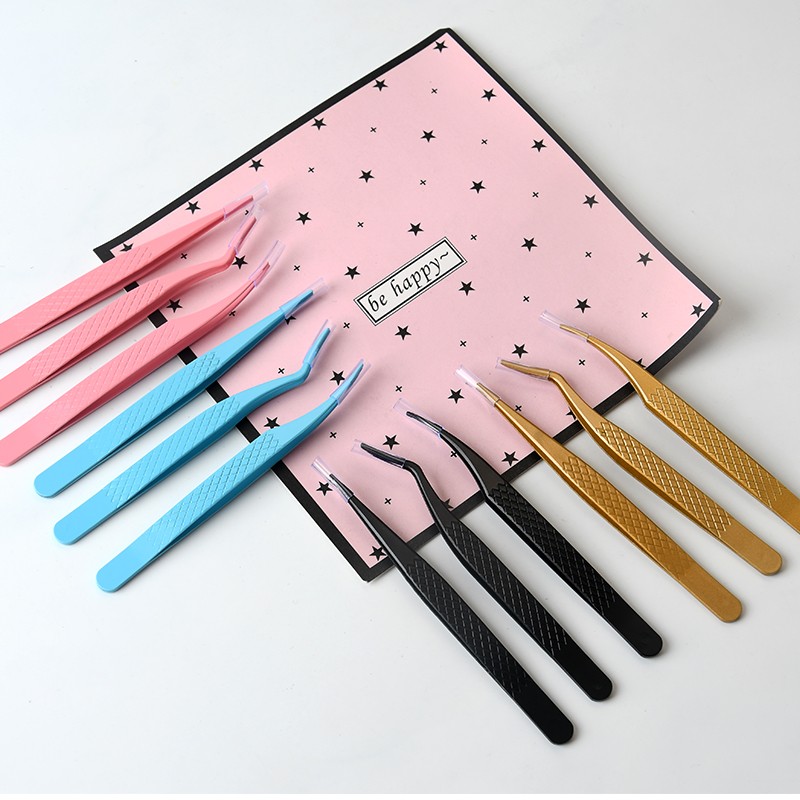 Eyelash Tweezers Factory - OEM Magnetic Extension Tweezers
