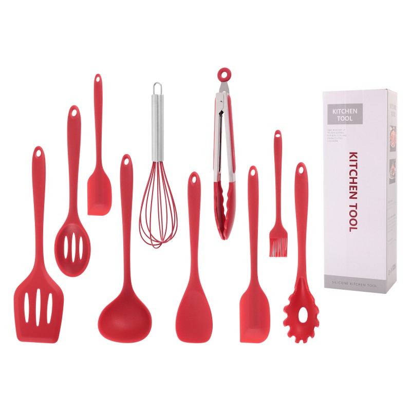 Kitchen Utensils Set Manufacturer - OEM Silicone Spoon Set