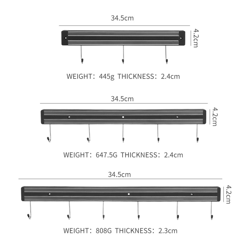 Magnetic Knife Rack Factory - OEM Wall Mount Strip