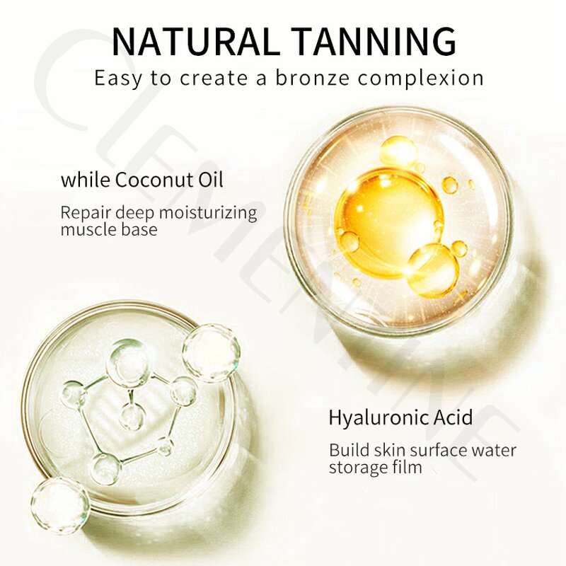 Tanning Serum Supplier - Private Label Herbal Sunless Self Tan Drops
