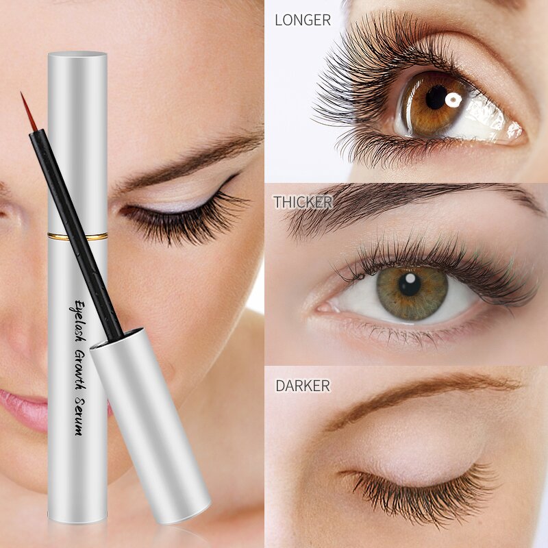 Lash Growth Oil Manufacturer - No logo pink Serum with Applicator