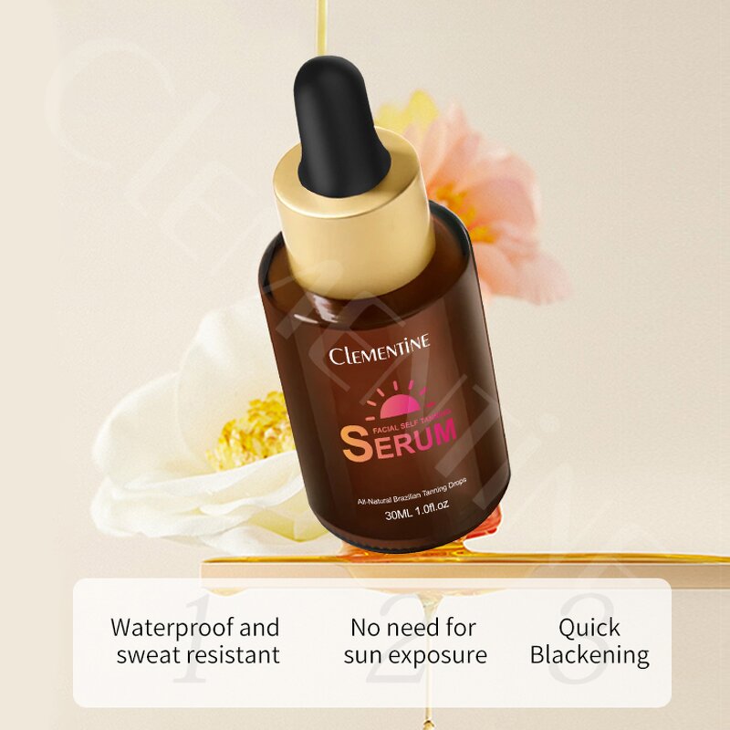 Tanning Serum Supplier - Private Label Herbal Sunless Self Tan Drops