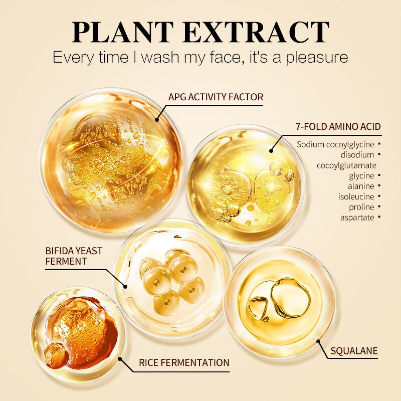 Face Cleansing Gel Factory - Organic Whitening Amino Acid Moisturizing