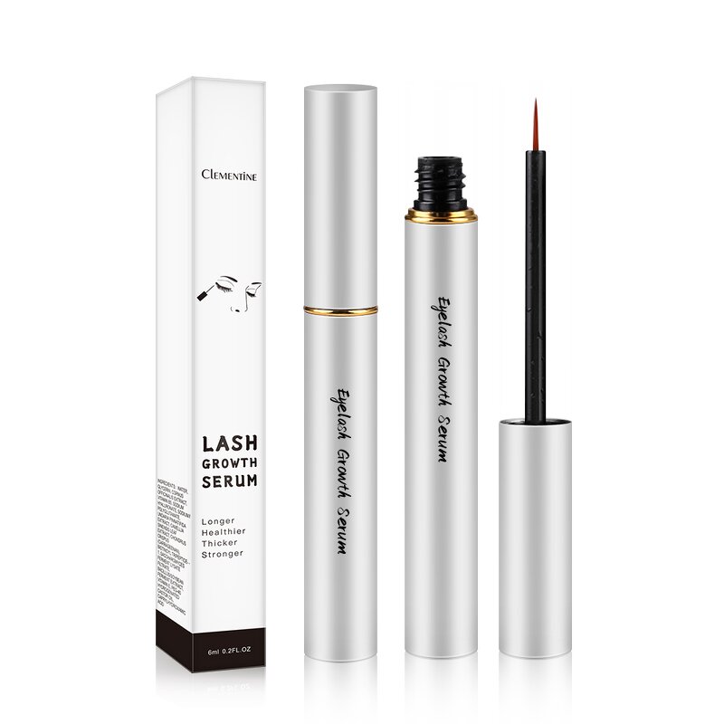 Lash Growth Oil Manufacturer - No logo pink Serum with Applicator