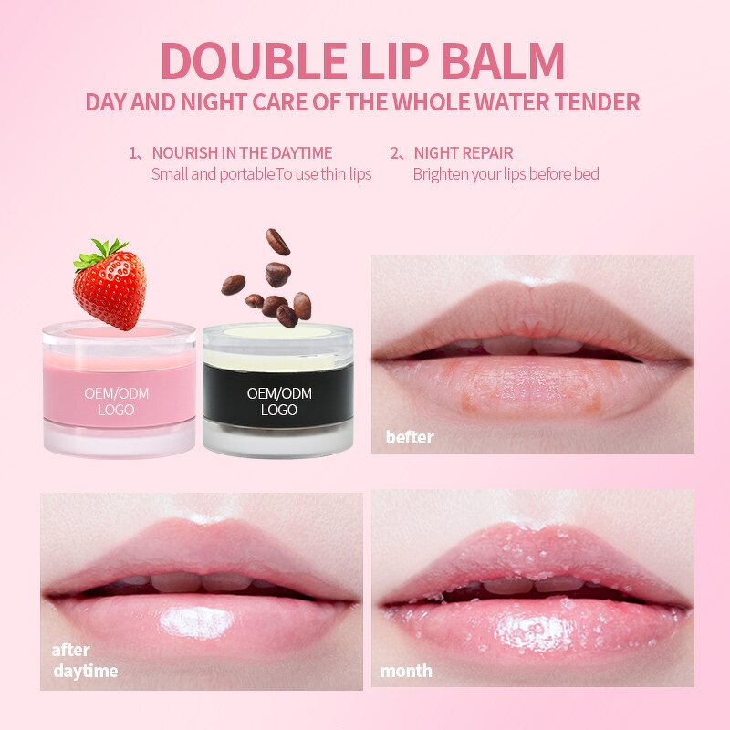 Lip Balm Supplier - 2 in 1 Wholesale Private Label Vegan Lipscrub Organic