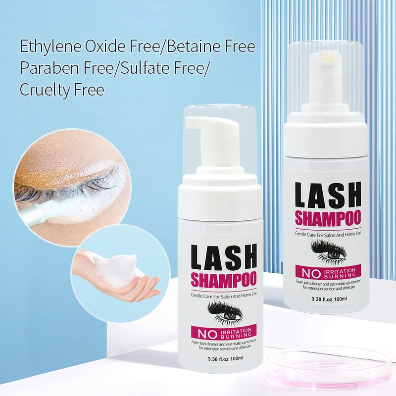 Lash Cleaner Supplier - Custom Bubble Primer Mink Lashes Extension Foam