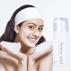 Facial Foam Cleanser Factory - Organic Simple Low pH Whitening Foam Wash