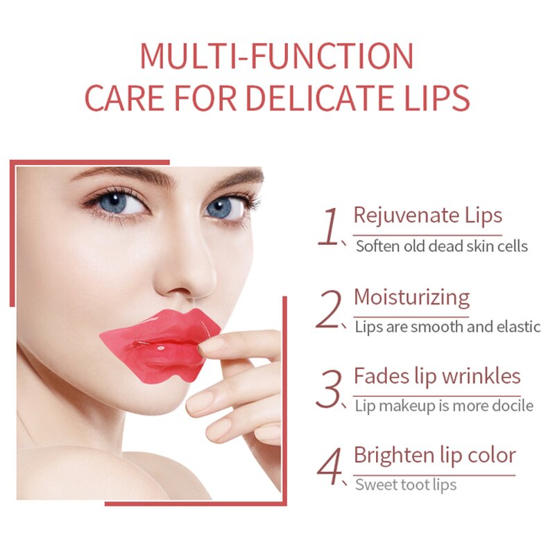 Lip Mask Factory - Natural Moisturizing Organic Collagen Sheet Wholesale