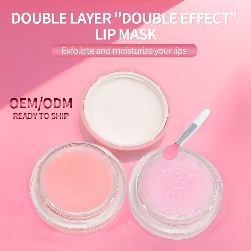 Lip Balm Supplier - 2 in 1 Wholesale Private Label Vegan Lipscrub Organic