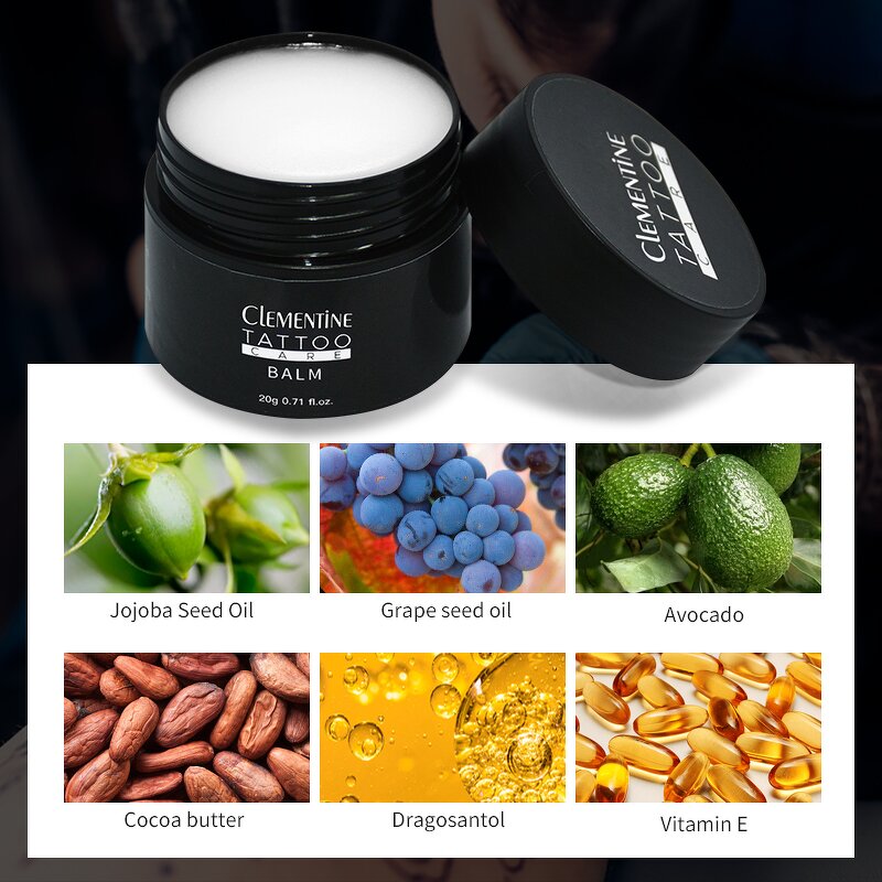 Tattoo Cream Manufacturer - Moisturizer Brightener Healing Balm Mint Custom