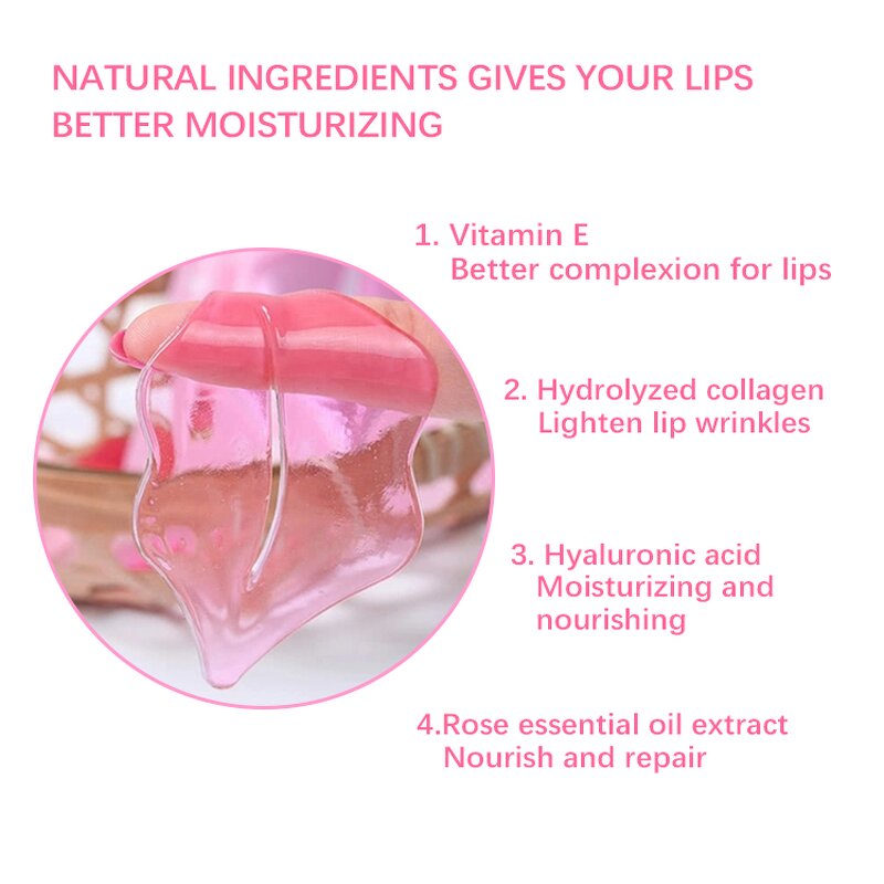 Lip Mask Manufacturer - Private Label Vegan Gel Sheet Moisturizing Plumping