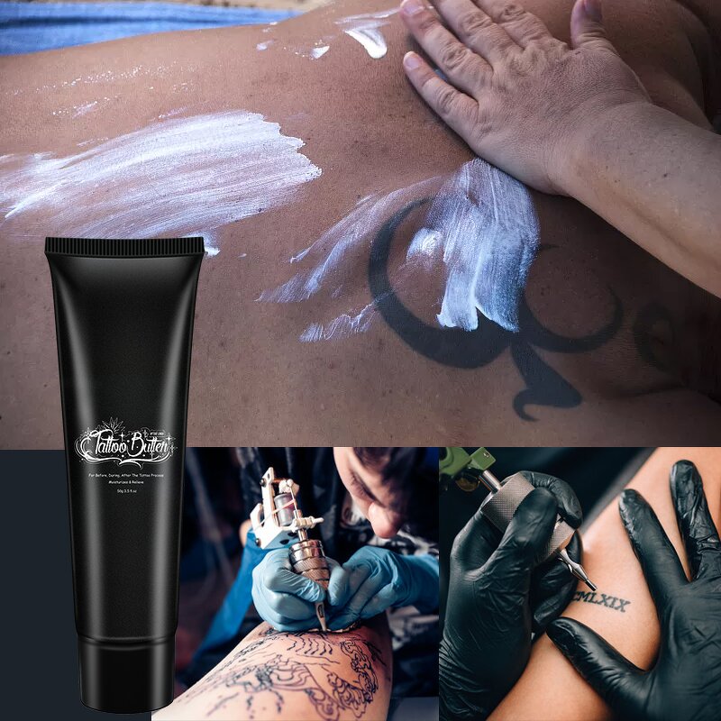 Tattoo Lotion Factory - Natural Ingredients Color Brightening Healing Coconut