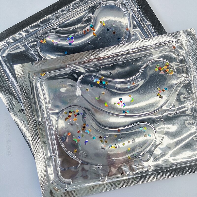 Eye Pad Manufacturer - Private Label Glitter Anti Aging Wrinkle Hydrogel