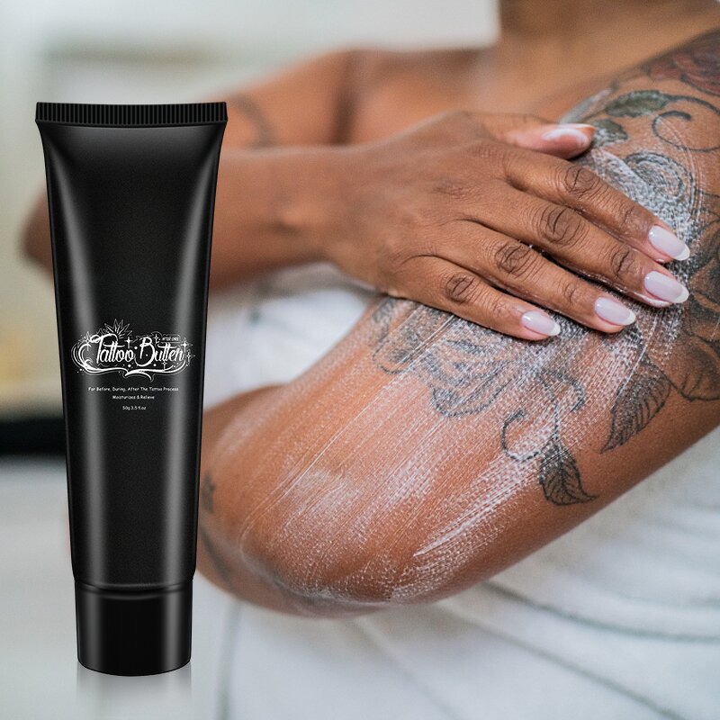 Tattoo Lotion Factory - Natural Ingredients Color Brightening Healing Coconut