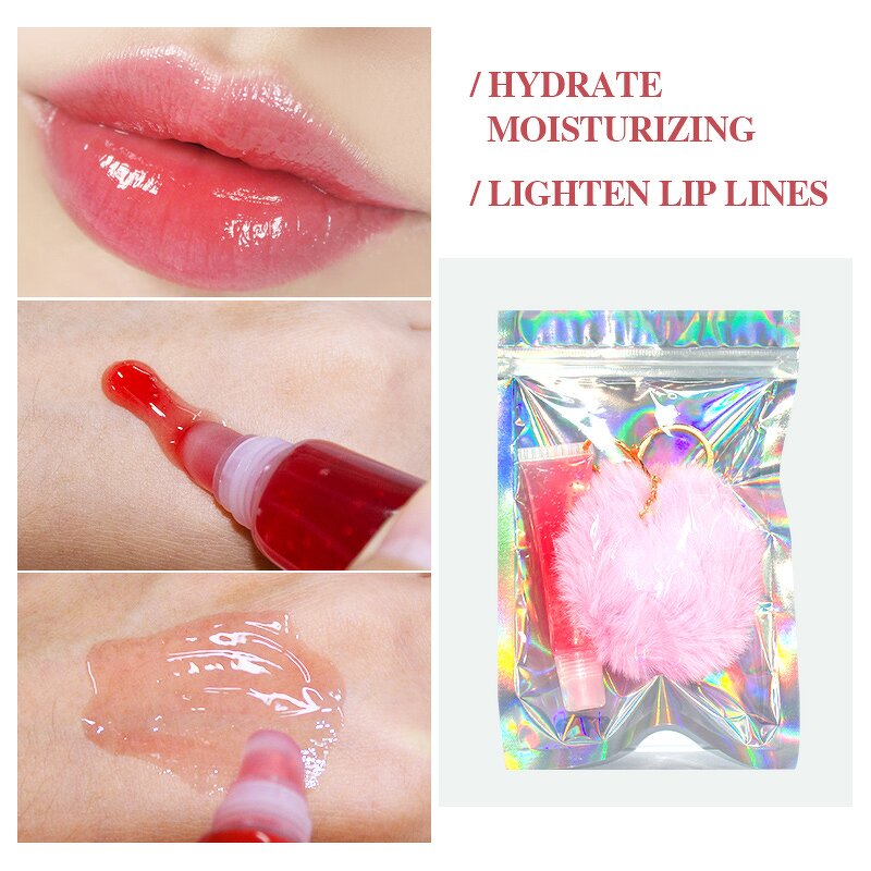 Lip Gloss Manufacturer - Custom logo Vegan Water Proof Jelly Free Samples