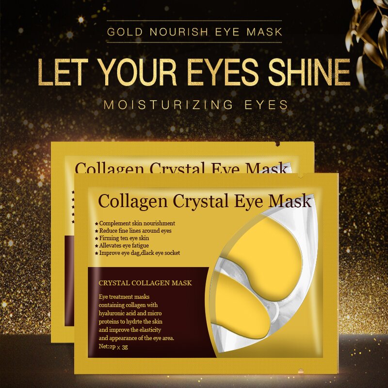 Eye Mask Factory - Manufacturer Private Label Hydrogel 24k Gold Sheet