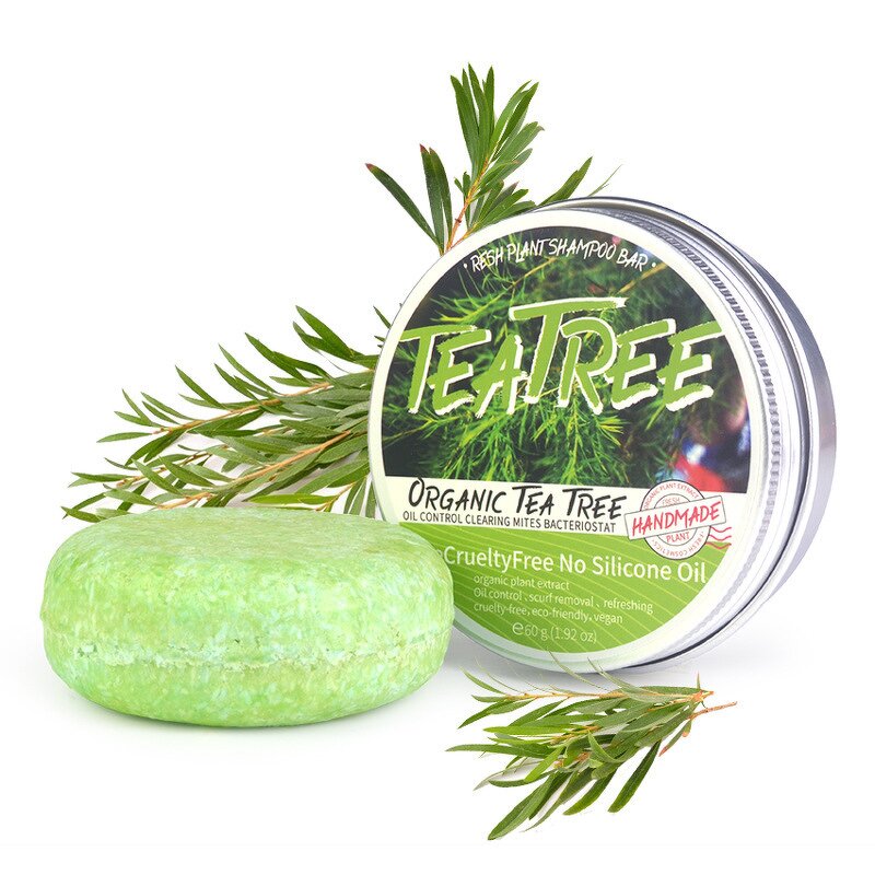 Shampoo Bar Supplier - Organic Pure Hard Plant Tea Tree Hair Care