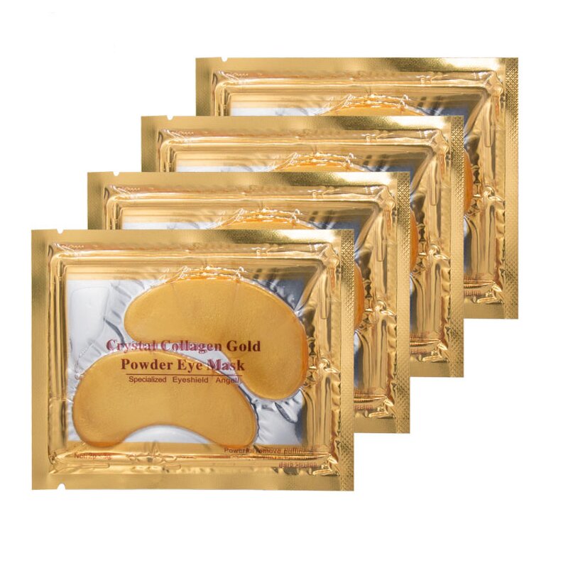 Eye Mask Supplier - Anti Wrinkle 24k Gold Crystal Collagen Private Label