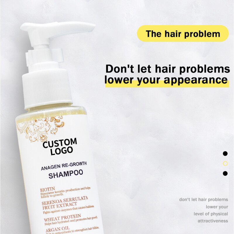 Hairloss Shampoo Supplier - 100% Organic Gentle Anti Itch Anti-dandruff