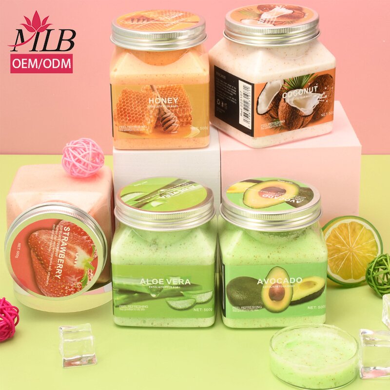 Honey Sugar Body Scrub Factory - OEM Wholesale 500g All Natural