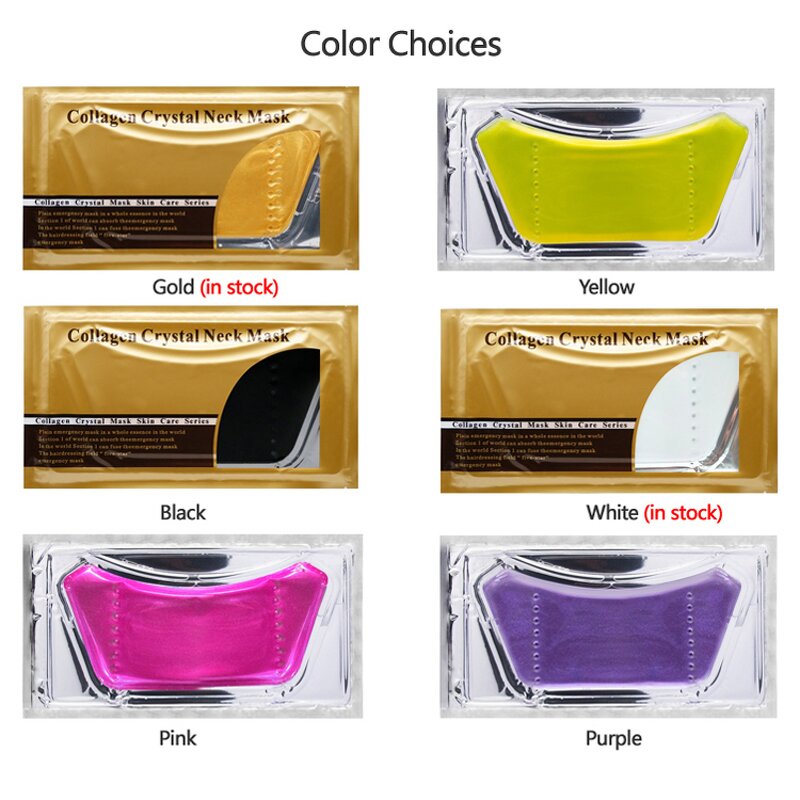 Crystal Gel Neck Mask Manufacturer - OEM Wholesale Skin Care Mask Sheet