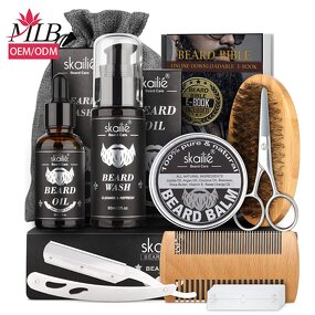 Beard Growth Kit Manufacturer - OEM MLB Custom Logo Wholesale Private