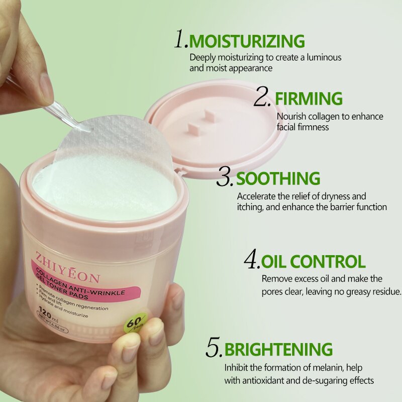 Moisturizing Cotton Pads Manufacturer - OEM Private Label Custom Vitamin C