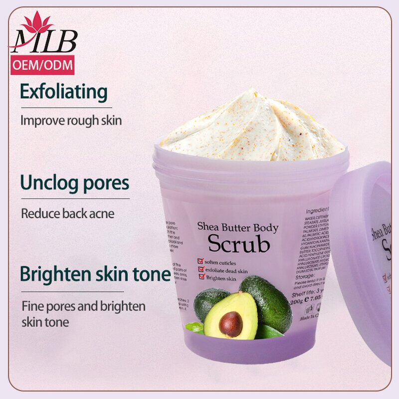 Fruit Color Scrub Manufacturer - OEM Bleaching Whipped Cream Korean
