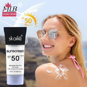 Oil Free Sunscreen Factory - OEM Private Label Organic Whitening SPF