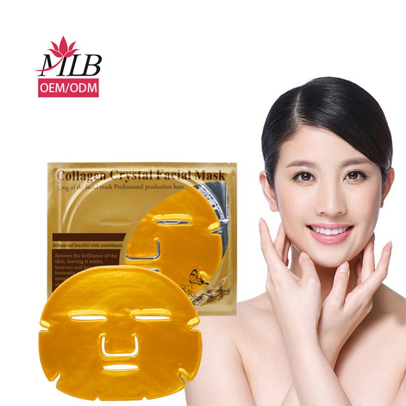 Gold Gel Facial Mask Supplier - OEM 24K Pure Whitening Crystal