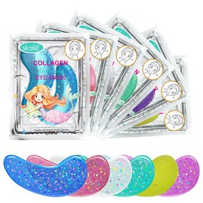 Glitter Eye Gel Pads Supplier - OEM Private Label Hydrogel Crystal