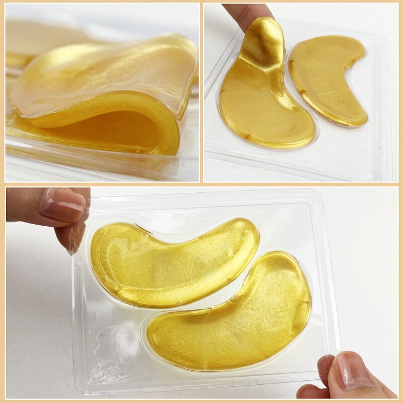 Golden Hydrogel Eye Mask Factory - OEM Wholesale Private Label Hydrating
