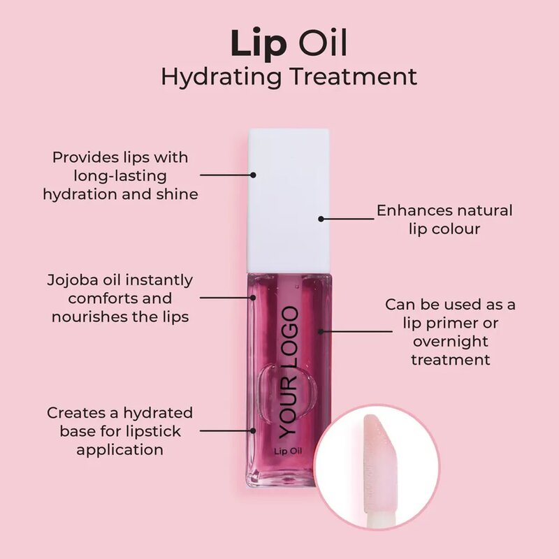 Lip Oil Supplier - OEM Private Label Long-Lasting Hydrating