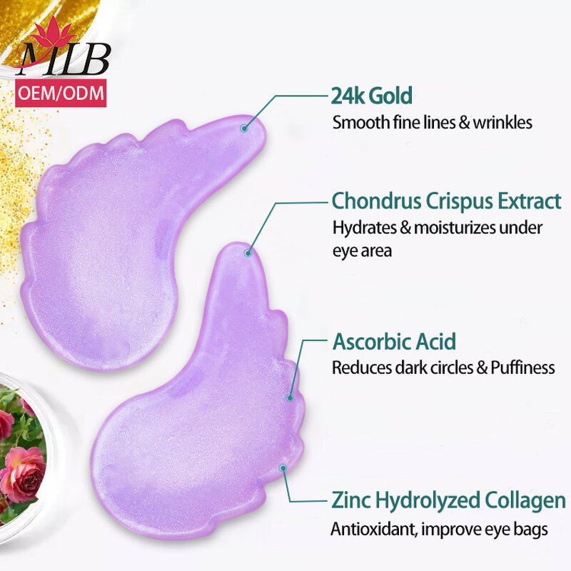 Crystal Collagen Eye Mask Supplier - OEM MLB Private Label Wholesale