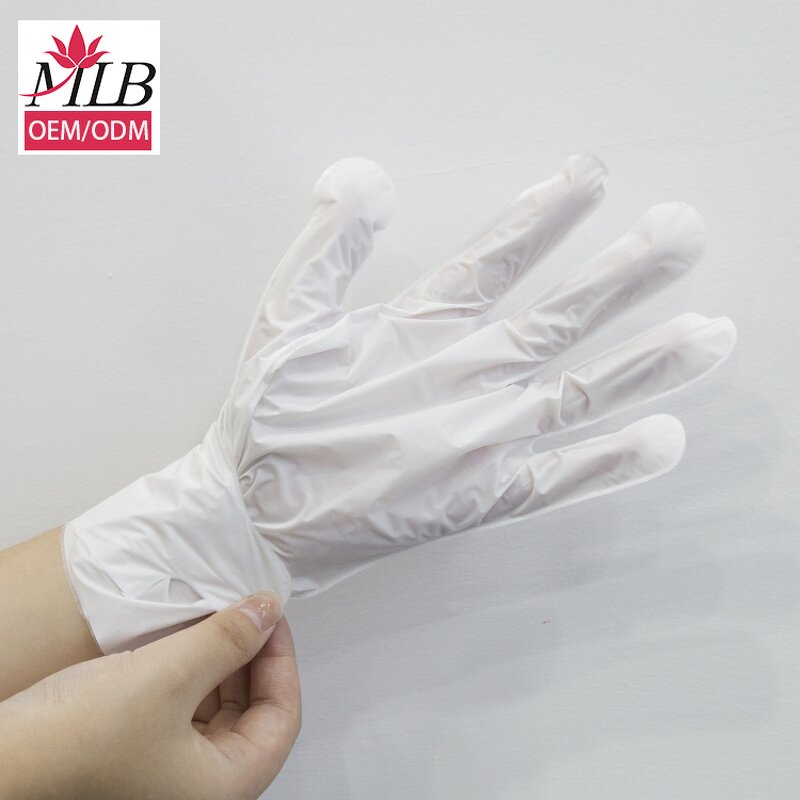 Orange VC Hand Mask Factory - OEM Whitening Nourishing Vitamin Gloves