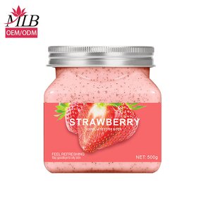 Strawberry Body Scrub Factory - OEM Wholesale 500g Private Label