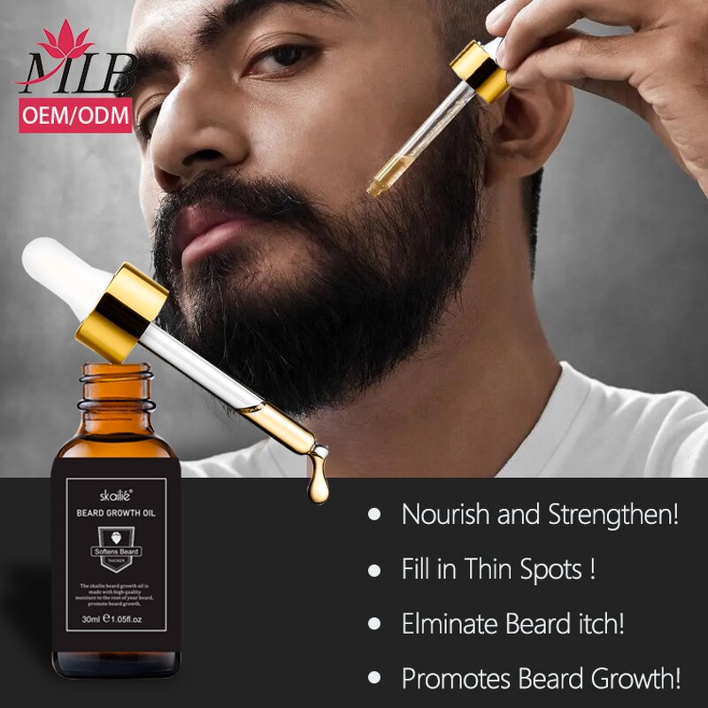 Beard Growth Oil Factory - OEM Ready to Ship Private Label
