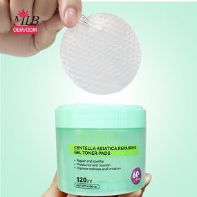 Soothing Gel Toner Pad Supplier - OEM Private Label Custom Centella Asiatica